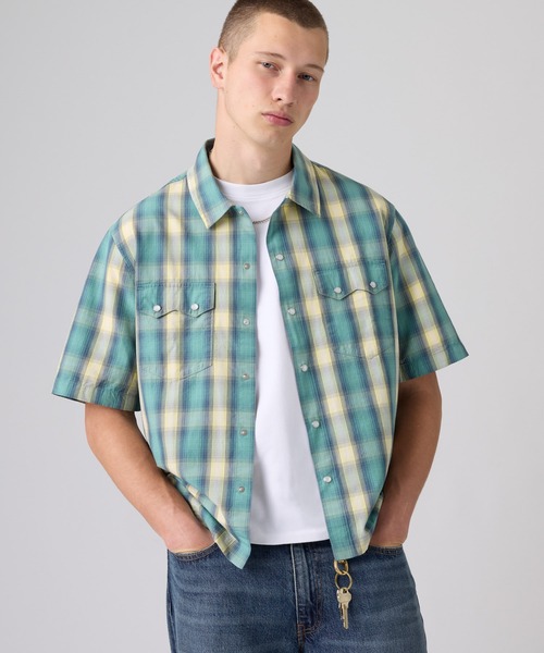 Levi's Shortsleeve Block Box T‑shirt — футболка Levi's