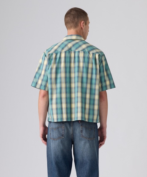 Levi's(リーバイス)の「Levi's/リーバイス ショートスリーブ ボックスウエスタンシャツ(シャツ/ブラウス・メンズ・ブルー・XL/S/L/M)」の3枚目の写真