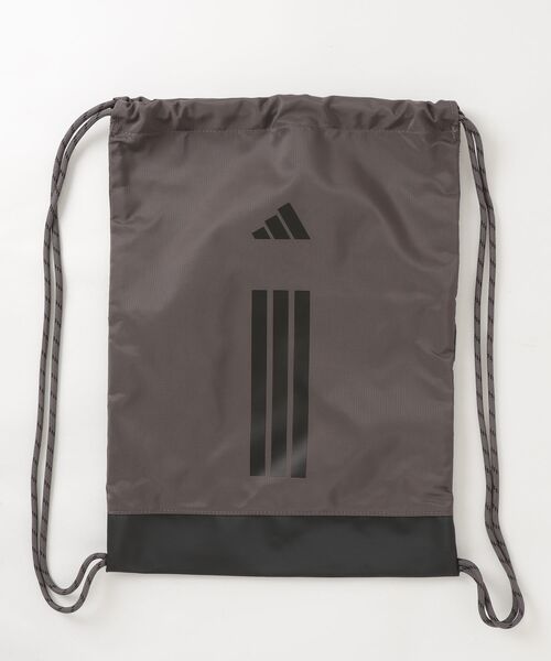 adidas(アディダス)の「adidas/アディダス アディダス APWR ジムサック(バックパック/リュック・メンズ・アイボリー/グレー/ブラック・ONE SIZE)」の3枚目の写真