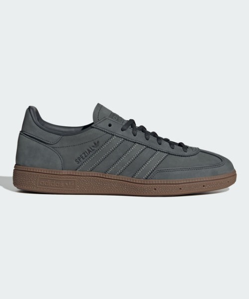 adidas(アディダス)の「ハンドボール スペツィアル / HANDBALL SPEZIAL / アディダスオリジナルス adidas Originals(スニーカー・メンズ・グレー・22.0cm/27.0cm/22.5cm/23.0cm/24.0cm/23.5cm/28.5cm/27.5cm/29.0cm/24.5cm/25.0cm/25.5cm/26.0cm/28.0cm/26.5cm)」の2枚目の写真