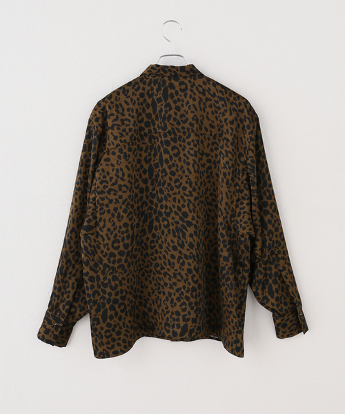 JOURNAL STANDARD(ジャーナルスタンダード)の「【ARCHIVE STANCE/アーカイブスタンス】 Leopard dolman S SHIRT(シャツ/ブラウス・レディース・ベージュ・FREE)」の2枚目の写真