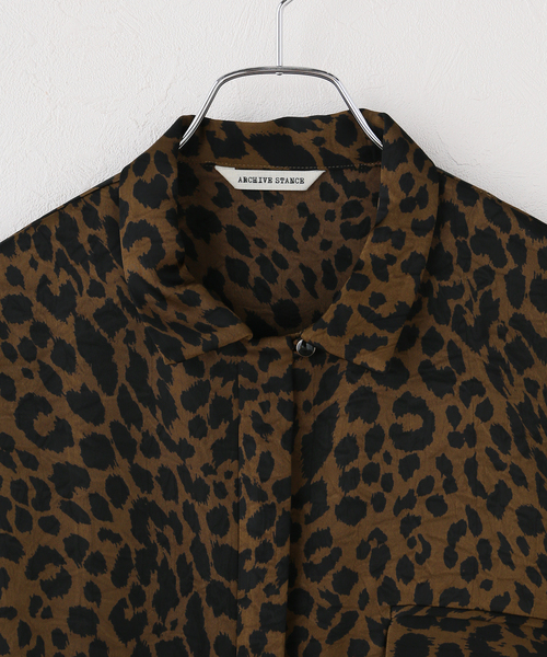 JOURNAL STANDARD(ジャーナルスタンダード)の「【ARCHIVE STANCE/アーカイブスタンス】 Leopard dolman S SHIRT(シャツ/ブラウス・レディース・ベージュ・FREE)」の4枚目の写真