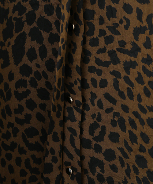 JOURNAL STANDARD(ジャーナルスタンダード)の「【ARCHIVE STANCE/アーカイブスタンス】 Leopard dolman S SHIRT(シャツ/ブラウス・レディース・ベージュ・FREE)」の6枚目の写真