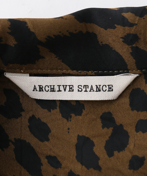 JOURNAL STANDARD(ジャーナルスタンダード)の「【ARCHIVE STANCE/アーカイブスタンス】 Leopard dolman S SHIRT(シャツ/ブラウス・レディース・ベージュ・FREE)」の9枚目の写真