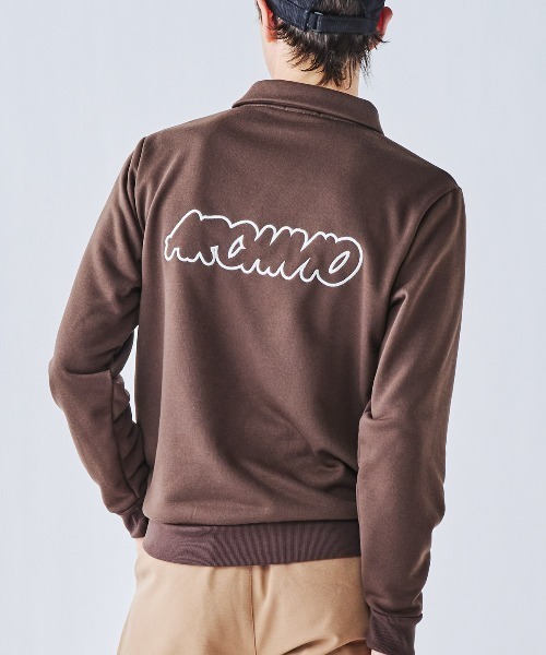 archivio(アルチビオ)の「<MENS>UV速乾ポロ裏毛トレーナー(ポロシャツ・メンズ・ネイビー/ブラック/ブラウン/ライトグレー・M/L/LL)」の7枚目の写真