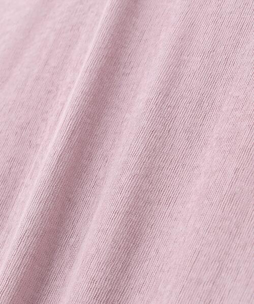YENN(イエン)の「YENN(イエン)HENRY HOODIE LONGTEE(Tシャツ/カットソー・レディース・ピンク/その他6/ブラック・F)」の7枚目の写真