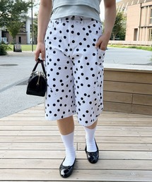 【ZOZOTOWN限定】ポルカドットハーフパンツ