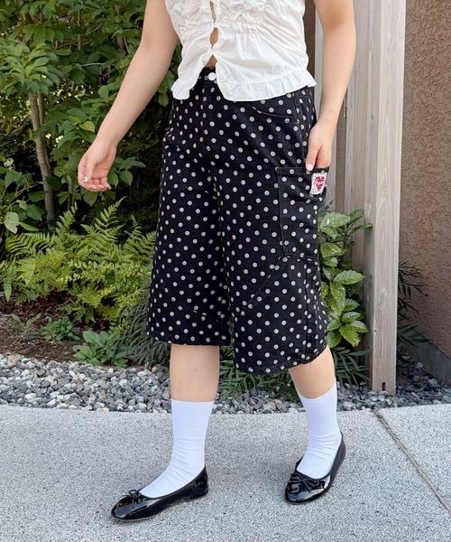 frunco(フランコ)の「【ZOZOTOWN限定】ポルカドットハーフパンツ(その他パンツ・レディース・ブラック/ホワイト・FREE)」の12枚目の写真