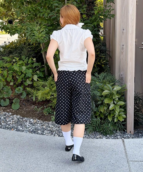 frunco(フランコ)の「【ZOZOTOWN限定】ポルカドットハーフパンツ(その他パンツ・レディース・ブラック/ホワイト・FREE)」の17枚目の写真