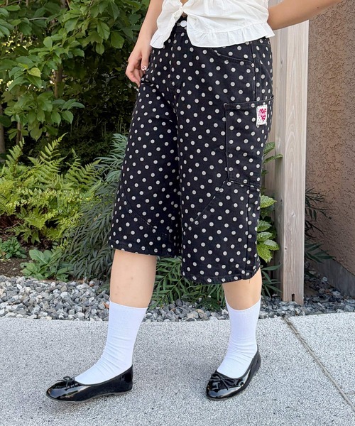 frunco(フランコ)の「【ZOZOTOWN限定】ポルカドットハーフパンツ(その他パンツ・レディース・ブラック/ホワイト・FREE)」の11枚目の写真