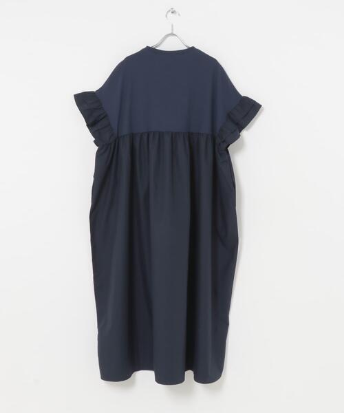 URBAN RESEARCH Sonny Label(アーバンリサーチサニーレーベル)の「フリルカットドッキングワンピース(ワンピース・レディース・ネイビー/ブラック・FREE)」の21枚目の写真