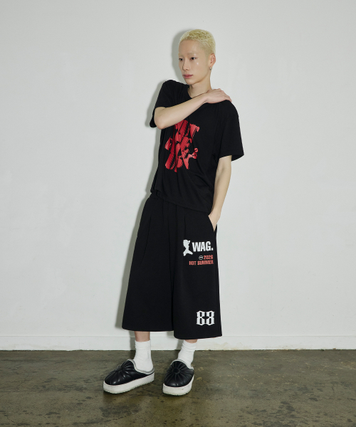 SCALLYWAG（スカリーワグ）の「HOT SUMMER バミューダスウェットショーツ[ブラック]（その他パンツ・レディース・その他・MEDIUM/LARGE）」の8枚目の写真