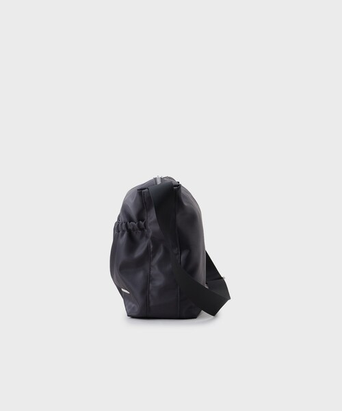THE SHOP TK (ザ ショップ ティーケー )の「ダブルポケット ナイロンショルダーバッグ(ショルダーバッグ・メンズ・ダークグレー/ブラック・00)」の9枚目の写真