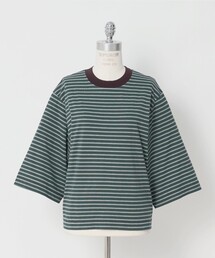 LOEFF | <LOEFF>スビンコットン ボーダー ボックス Tシャツ(Tシャツ/カットソー)