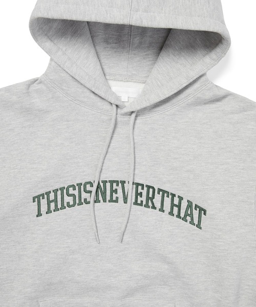 thisisneverthat(ディスイズネバーザット)の「Arch-Logo Hoodie(パーカー・メンズ・ヘザーグレー/ブラック/ライトピンク・XL/M/L/S)」の7枚目の写真
