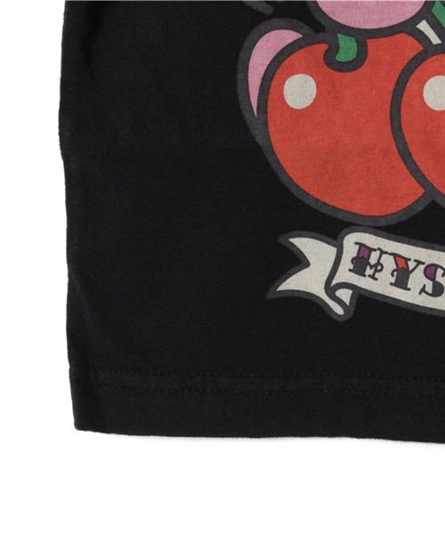 JOEY HYSTERIC（ジョーイヒステリック）の「CHERRY BEAR pt Tシャツ（Tシャツ/カットソー・キッズ・ホワイト/ブラック・SMALL/MEDIUM/X-SMALL）」の7枚目の写真