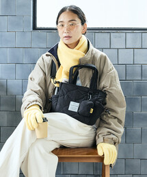 KiU×FREAK'S STORE/キウ×フリークスストア 別注SQUARE PADDED TOTE BAG MINI