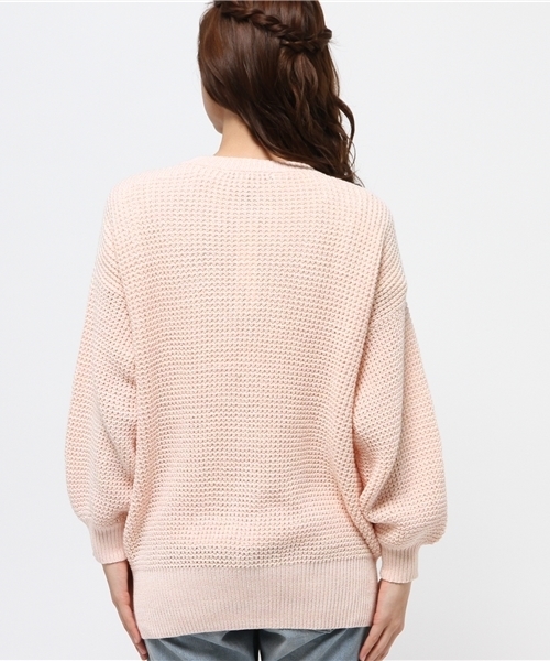 Heather（ヘザー）の「MIXチュニックカーディガン　715822（カーディガン/ボレロ・レディース・イエロー系その他/ピンク系その他/ブルー系その他・FREE）」の10枚目の写真