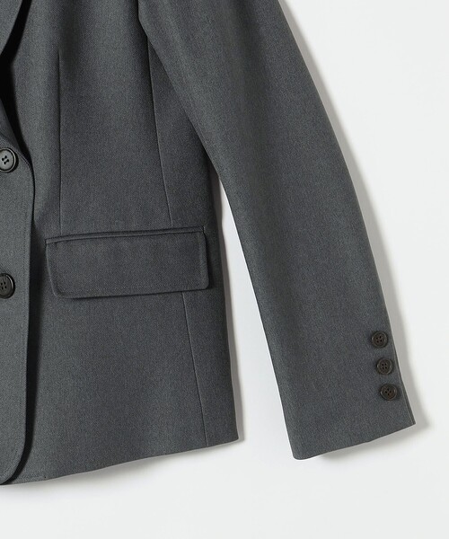 SHIPS any（シップス エニィ）の「〈手洗い可能〉ウールライク レース カラー ジャケット［NAVY BLUE］（テーラードジャケット・レディース・チャコールグレー/ネイビー・36/38）」の18枚目の写真