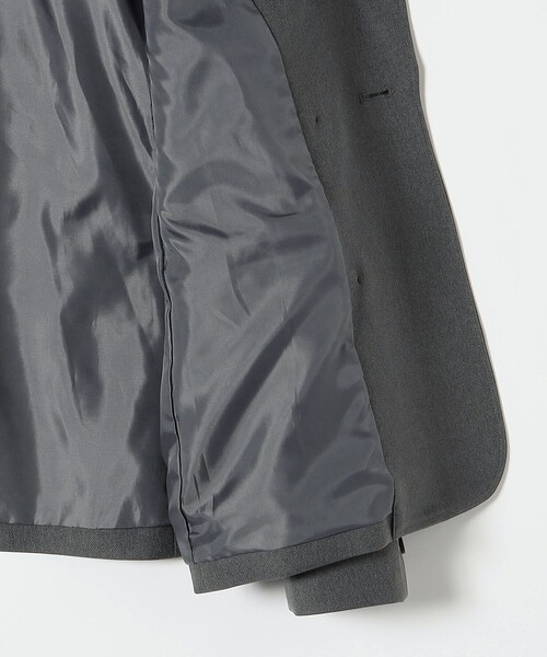 SHIPS any（シップス エニィ）の「〈手洗い可能〉ウールライク レース カラー ジャケット［NAVY BLUE］（テーラードジャケット・レディース・チャコールグレー/ネイビー・36/38）」の22枚目の写真