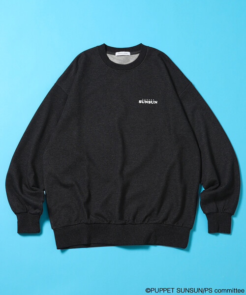FREAK'S STORE（フリークスストア）の「【パペットスンスン】 バックプリントスウェット 限定展開（スウェット・レディース・ナチュラル/ライトグレー/チャコールグレー・ONE SIZE）」の2枚目の写真