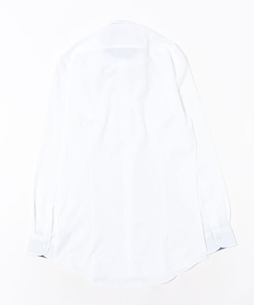 TOKYO SHIRTS(トウキョウシャツ)の「【吸水速乾】【COFREX】 形態安定ノンアイロン ワイド 長袖ビジネスワイシャツ(大きいサイズ・長いサイズ)(ビジネスシャツ・メンズ・ホワイト・首回り47cm-裄丈90cm/首回り45cm-裄丈86cm/首回り45cm-裄丈82cm/首回り47cm-裄丈86cm/首回り45cm-裄丈90cm/首回り41cm-裄丈90cm/首回り43cm-裄丈90cm/首回り39cm-裄丈88cm/首回り42cm-裄丈90cm)」の7枚目の写真