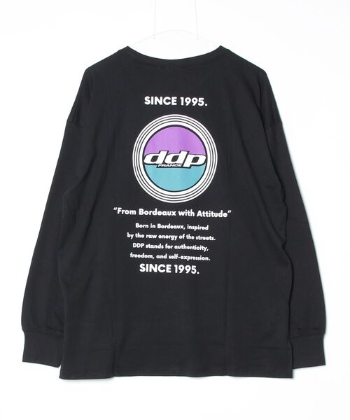 ddp(ディーディーピー)の「DDP ディーディーピー ロゴプリント 長袖 ロングTシャツ(Tシャツ/カットソー・メンズ・グリーン/杢グレー/ブラック系2/ブラック系1/ホワイト系2/チャコール/ネイビー/ホワイト系1・XL/L/M)」の10枚目の写真