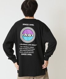 DDP ディーディーピー ロゴプリント 長袖 ロングTシャツ