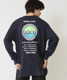 ddp（ディーディーピー）の「DDP ディーディーピー ロゴプリント 長袖 ロングTシャツ（Tシャツ/カットソー）」