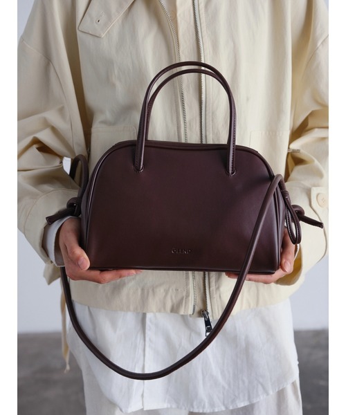 OLEND（オレンド）の「Mini Brooklyn Bag（ハンドバッグ・レディース・ブラウン/ブラック・FREE）」の2枚目の写真