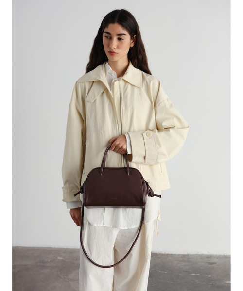 OLEND（オレンド）の「Mini Brooklyn Bag（ハンドバッグ・レディース・ブラウン/ブラック・FREE）」の7枚目の写真
