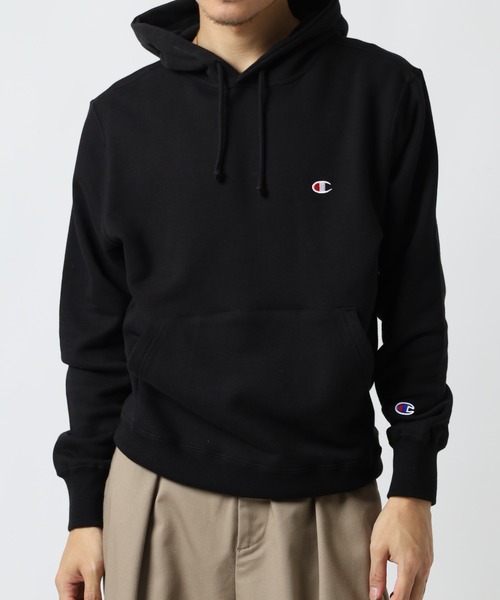 Champion(チャンピオン)の「フーディースウェットシャツ(パーカー・メンズ・ネイビー/ブラック/オートミール/グレー/ブルー・M/L/XL/XXL/S)」の2枚目の写真