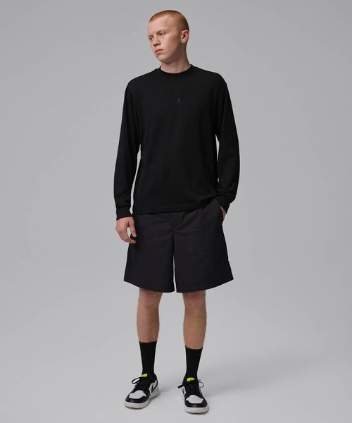 JORDAN BRAND（ジョーダンブランド）の「ジョーダン スポーツ メンズ Dri-FIT ゴルフ ロングスリーブ モックネック スウェットシャツ / Jordan Sport Men's Dri-FIT Golf Long-Sleeve Mock Neck Sweatshirt IF2934-010 Black（スウェット・メンズ・ブラック・2XL/XL/S/M/L）」の5枚目の写真