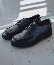 The Kenford Fineshoes NEW CLASSIC U-MOC/BLACK PAISLEY