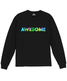 NOBOUND(ノーバウンド) 長袖Tシャツ メッセージロゴ プリント レギュラーシルエット ロンT トップス カットソー メンズ ユニセックス