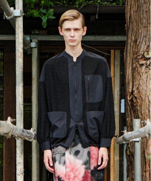 mintdesigns（ミントデザインズ）の「Soft Utility Blouson（ブルゾン・レディース・ブラック/ホワイト・ONESIZE）」の2枚目の写真