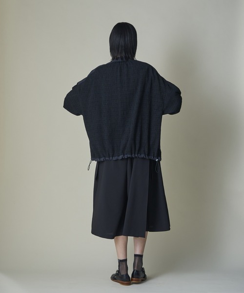 mintdesigns（ミントデザインズ）の「Soft Utility Blouson（ブルゾン・レディース・ブラック/ホワイト・ONESIZE）」の9枚目の写真