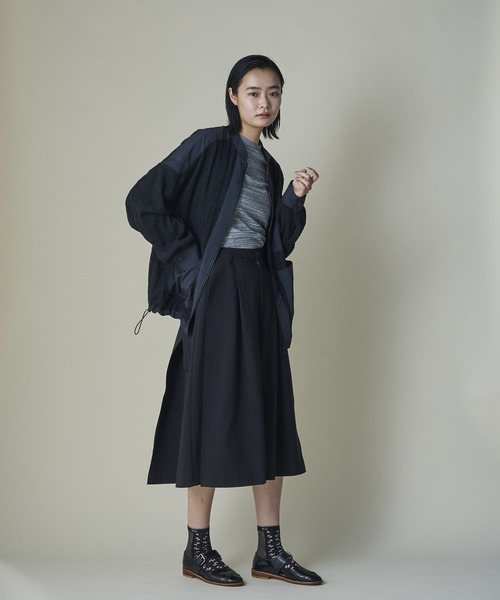 mintdesigns（ミントデザインズ）の「Soft Utility Blouson（ブルゾン・レディース・ブラック/ホワイト・ONESIZE）」の11枚目の写真
