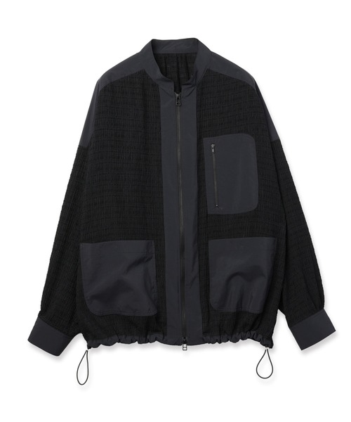 mintdesigns（ミントデザインズ）の「Soft Utility Blouson（ブルゾン・レディース・ブラック/ホワイト・ONESIZE）」の12枚目の写真