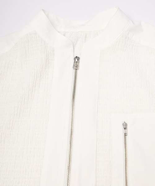 mintdesigns（ミントデザインズ）の「Soft Utility Blouson（ブルゾン・レディース・ブラック/ホワイト・ONESIZE）」の15枚目の写真