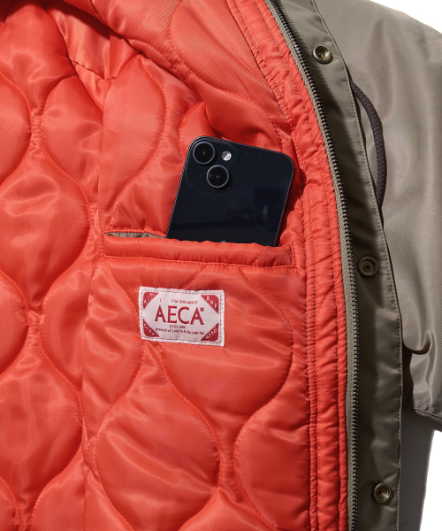 AECA(エイカ)の「N3B HOODED MILITARY PARKA-LIGHT GREY(ナイロンジャケット・メンズ・その他・M)」の20枚目の写真