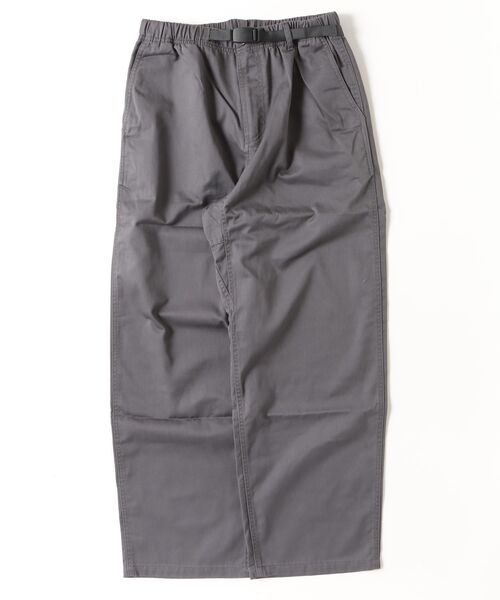 SHIPS（シップス）の「Gramicci:T/C TWILL WIDE PANT（その他パンツ・メンズ・ダークグレー/ライトグレー/ブラック・LARGE/MEDIUM/X-LARGE）」の3枚目の写真