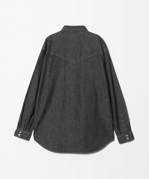California General Store(California General Store)の「<CGS.>デニム ウエスタン シャツ(シャツ/ブラウス・メンズ・グレー系・S/M/L)」の2枚目の写真