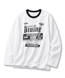 BLUEING FUTURE LONG SLEEVE [WHITE]