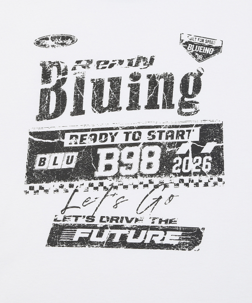 BLUEING（ブルーイング）の「BLUEING FUTURE LONG SLEEVE [WHITE]（Tシャツ/カットソー・メンズ・その他・MEDIUM/LARGE）」の4枚目の写真
