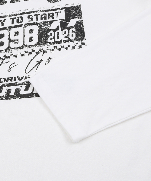 BLUEING（ブルーイング）の「BLUEING FUTURE LONG SLEEVE [WHITE]（Tシャツ/カットソー・メンズ・その他・MEDIUM/LARGE）」の5枚目の写真