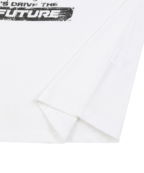 BLUEING（ブルーイング）の「BLUEING FUTURE LONG SLEEVE [WHITE]（Tシャツ/カットソー・メンズ・その他・MEDIUM/LARGE）」の6枚目の写真