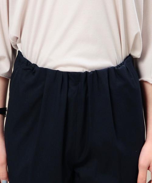 BEAUTY&YOUTH UNITED ARROWS（ビューティーアンドユースユナイテッドアローズ）の「BY ウエストギャザー8分丈パンツ◆（その他パンツ・レディース・ライトグレー/ピンク/ネイビー・SMALL/MEDIUM）」の15枚目の写真