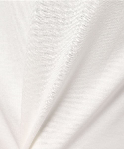 NATURAL BEAUTY BASIC（ナチュラルビューティーベーシック）の「【AneCan 6月号掲載】60/2SUVIN天竺カットソー（Tシャツ/カットソー・レディース・ホワイト系その他/ブラック/カーキ・MEDIUM）」の12枚目の写真