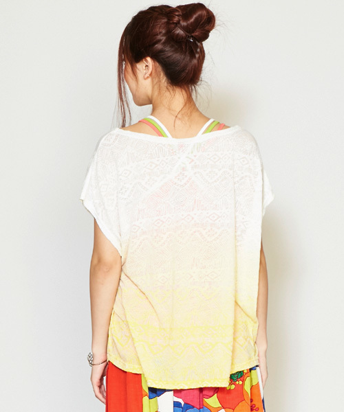 チャイハネ（チャイハネ）の「【チャイハネ】カラフラキャミソール（キャミソール・レディース・ホワイト/ピンク/イエロー/ネイビー・FREE）」の11枚目の写真